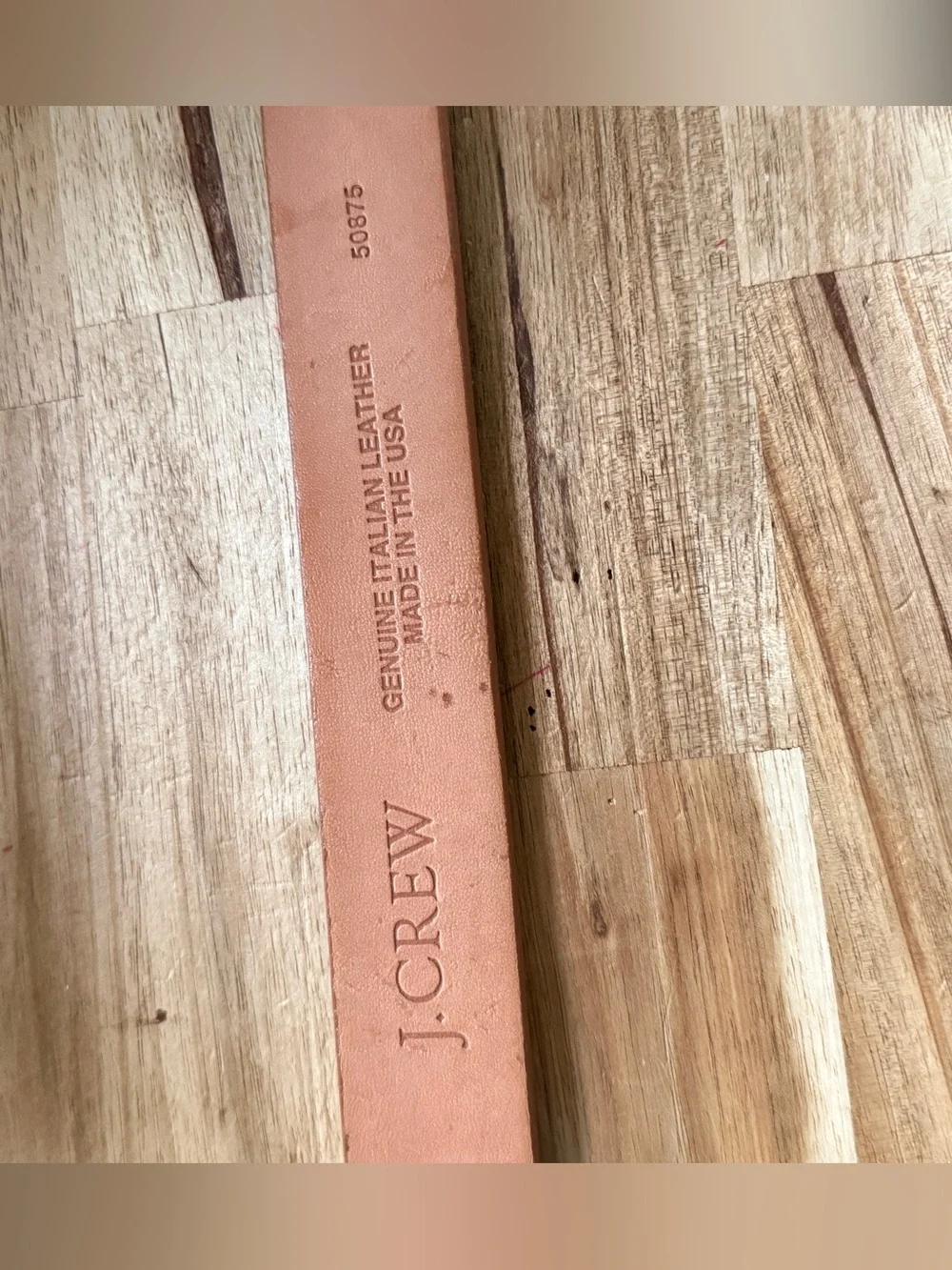 J. Crew Leather Belt - Brown - Size M